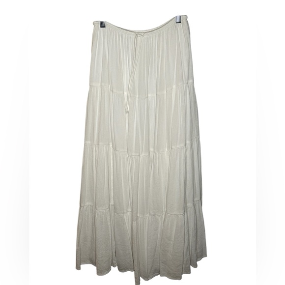 NWOT Aerie Beach Club Tiered Maxi Skirt - Picture 5 of 9